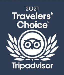 TripAdvisor Travelers' Choice 2021 palkinto